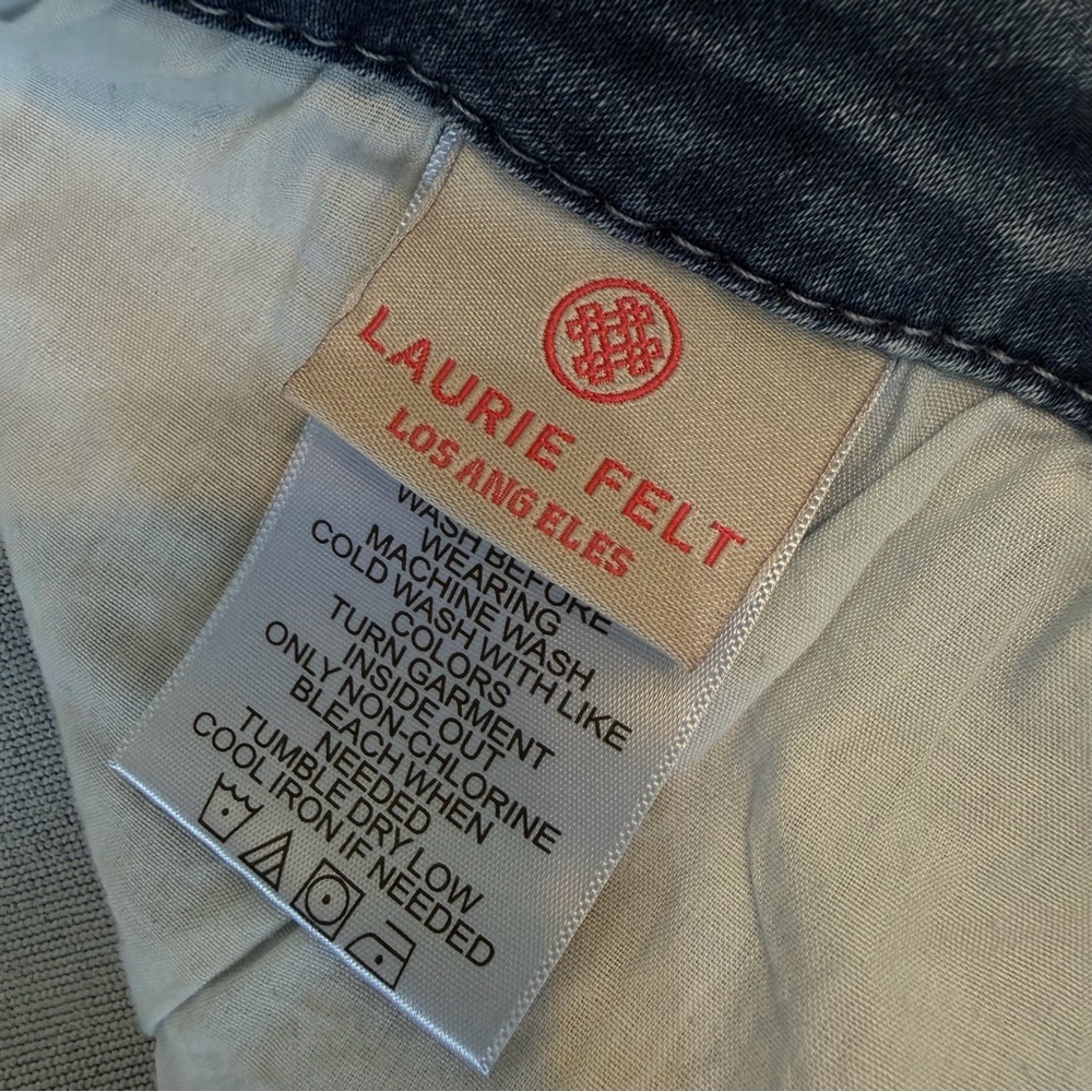 Laurie Felt 2X Knit Clean Jean Jogger Stretch Denim Elastic Hem - Picture 4 of 9